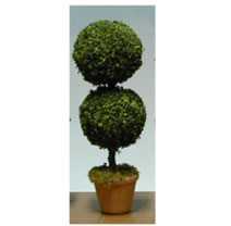 Dollhouse Miniature Topiary Large Round